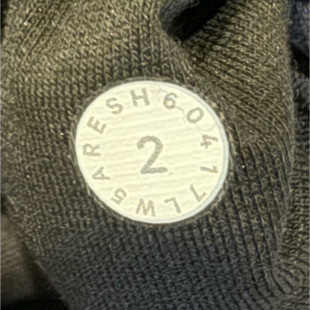 Lululemon Wunder Under Tight 28" Ombre Speckle Jacquard Luon Black Blazer Blue 2 - Picture 10 of 10